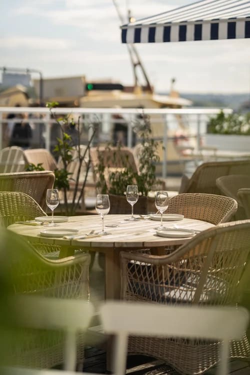 Uteservering brygge