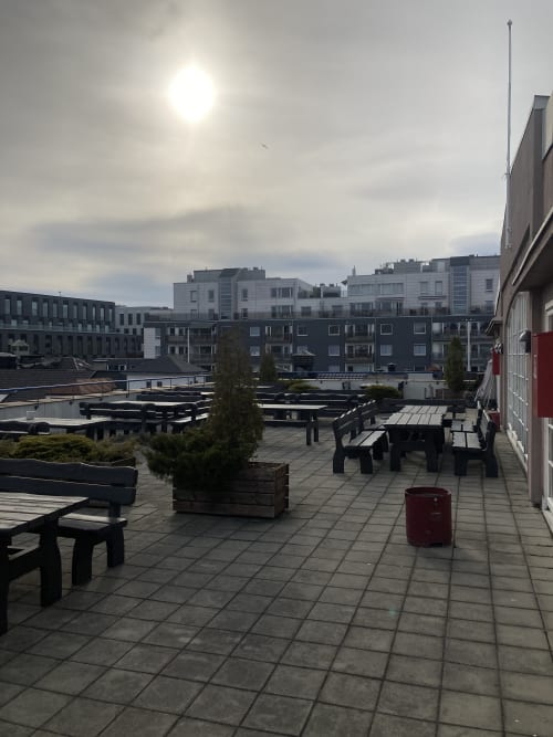 Restauranten med takterrasse