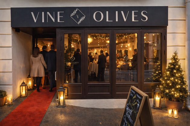 Vine & Olives Greek Restaurant - Hele restauranten