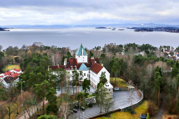 Villa Grande selskapslokale - Villa Grande med Den Engelske Hagen 