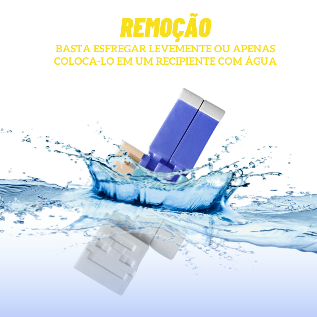 Boneco Steve para pintar acompanhado de seis tintas