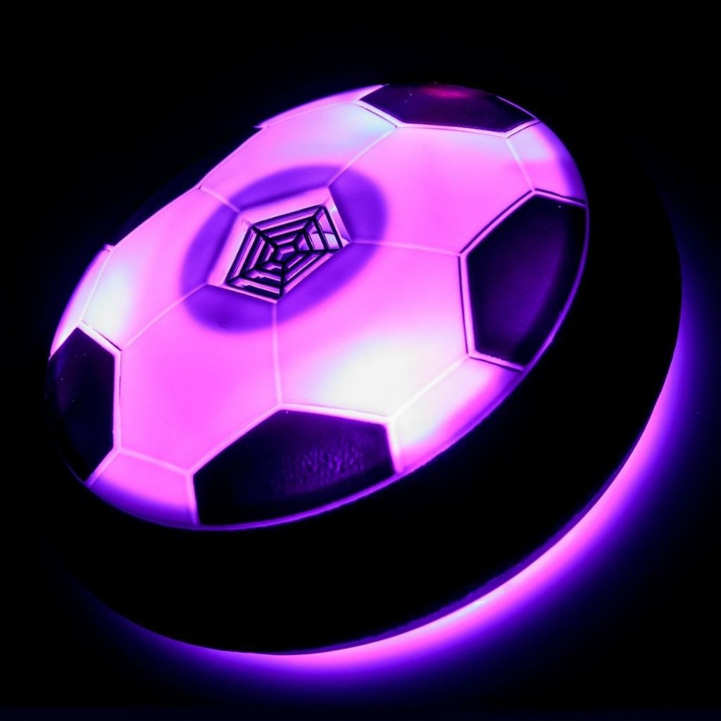 Bola elétrica de futebol com iluminação LED
