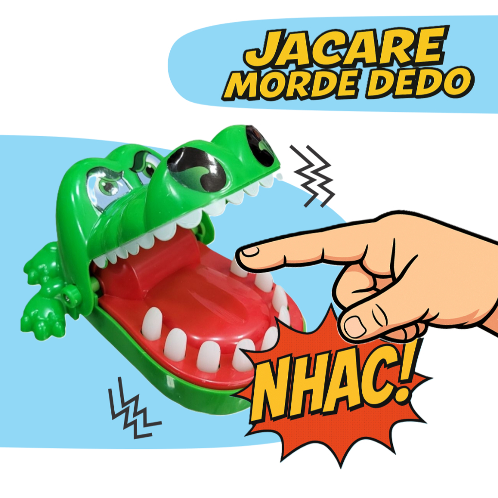 Jogo infantil Jacaré Dentista