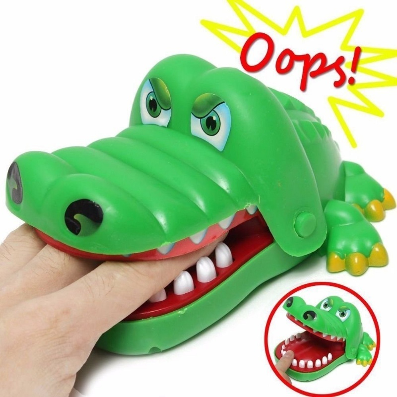 Brinquedo Jacaré Dentista para crianças