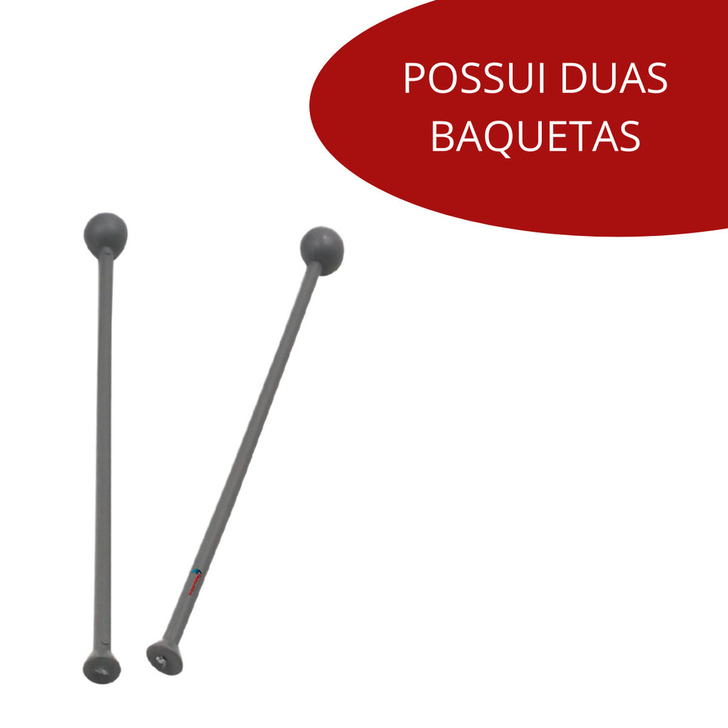 Detalhes da mini bateria infantil