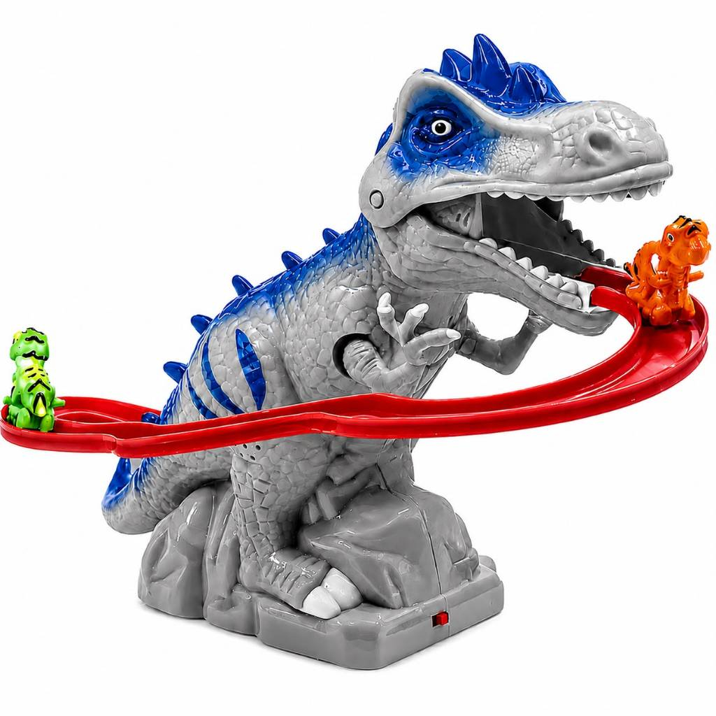 Pista Dino Túnel Cinza