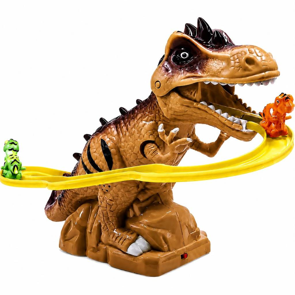 Pista Dino Túnel Marrom