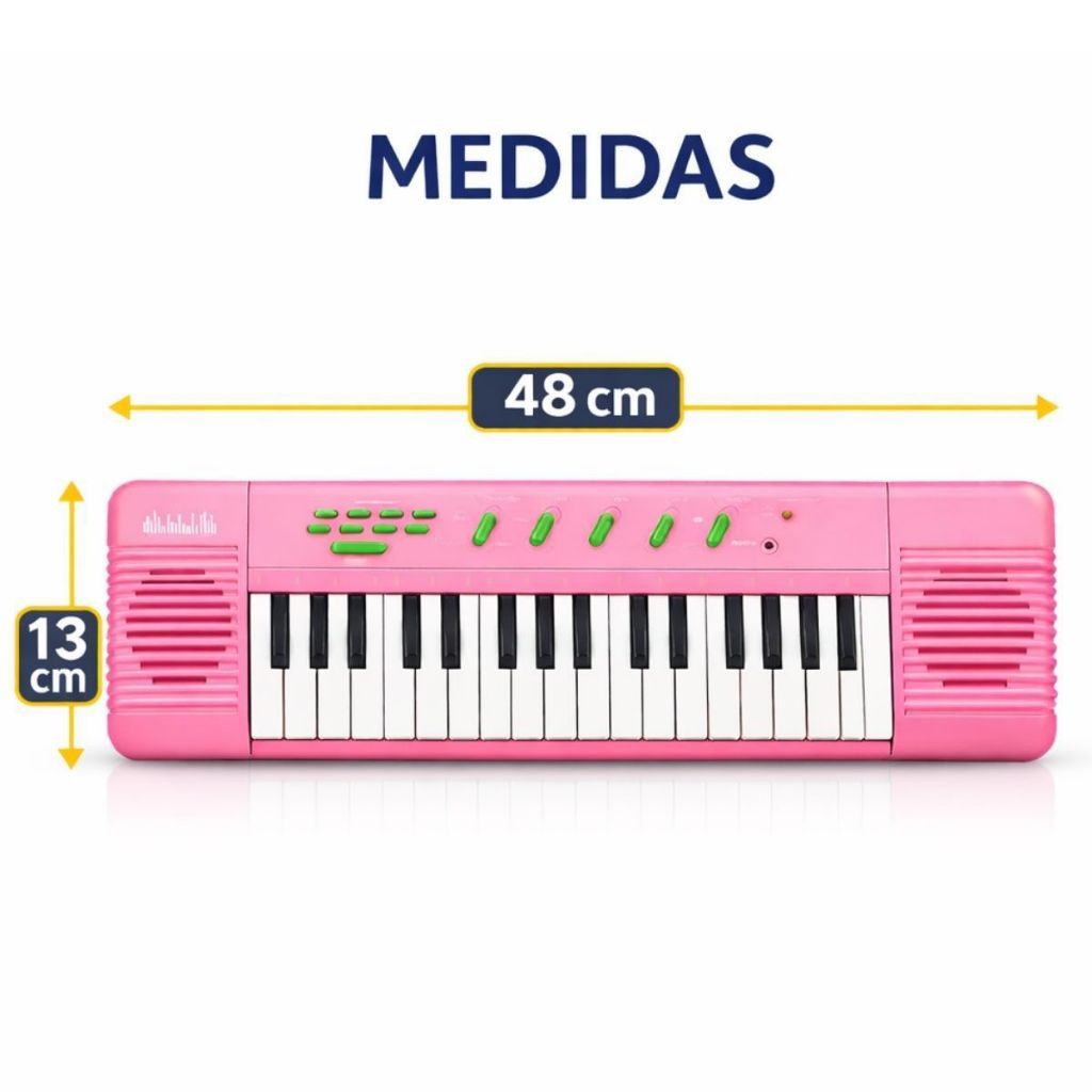 Brinquedo piano teclado infantil