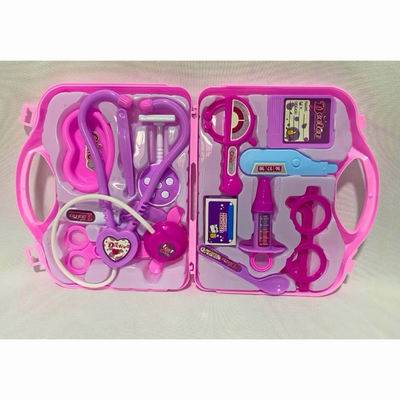 Acessórios do kit médico infantil