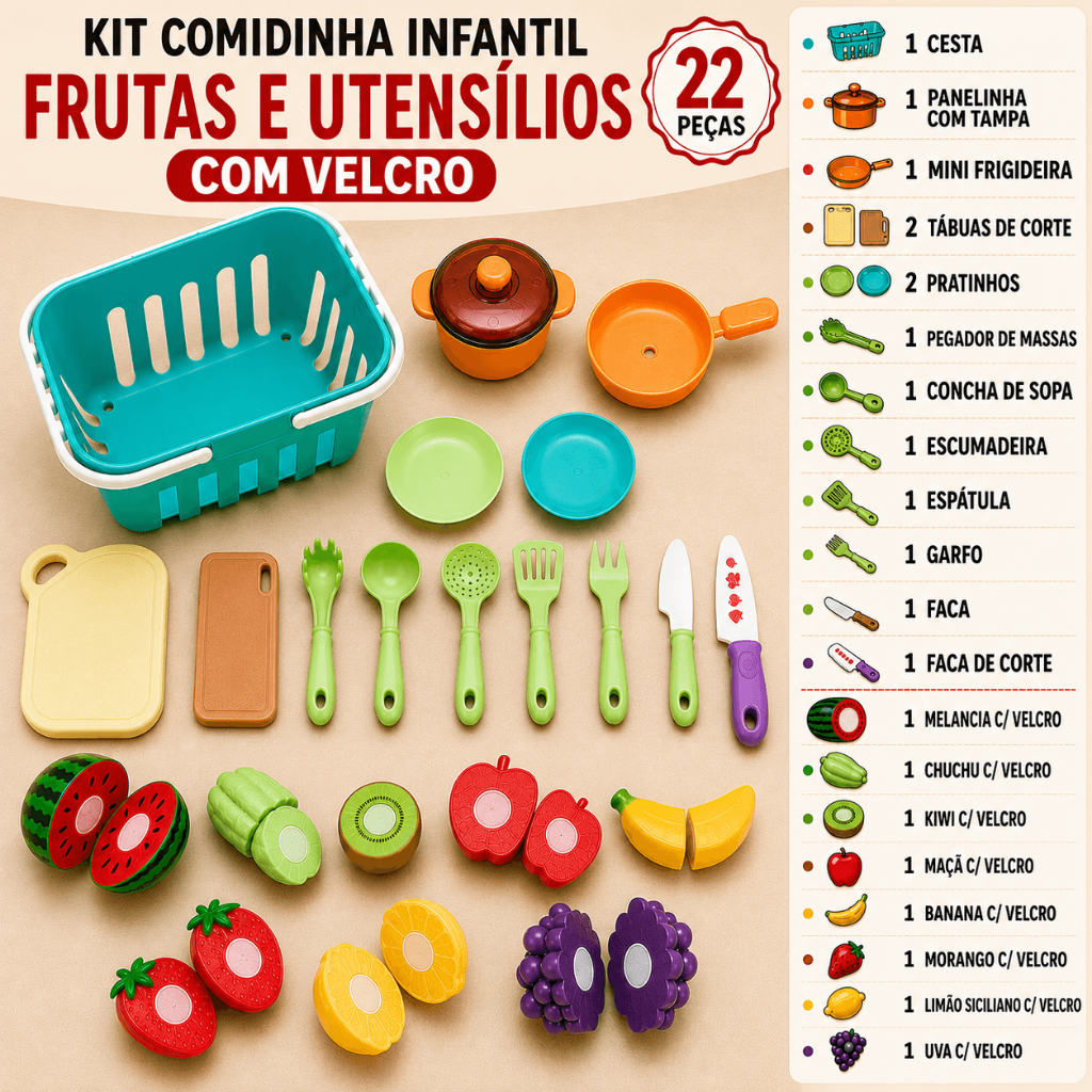 Variante Kit Completo 22 Peças