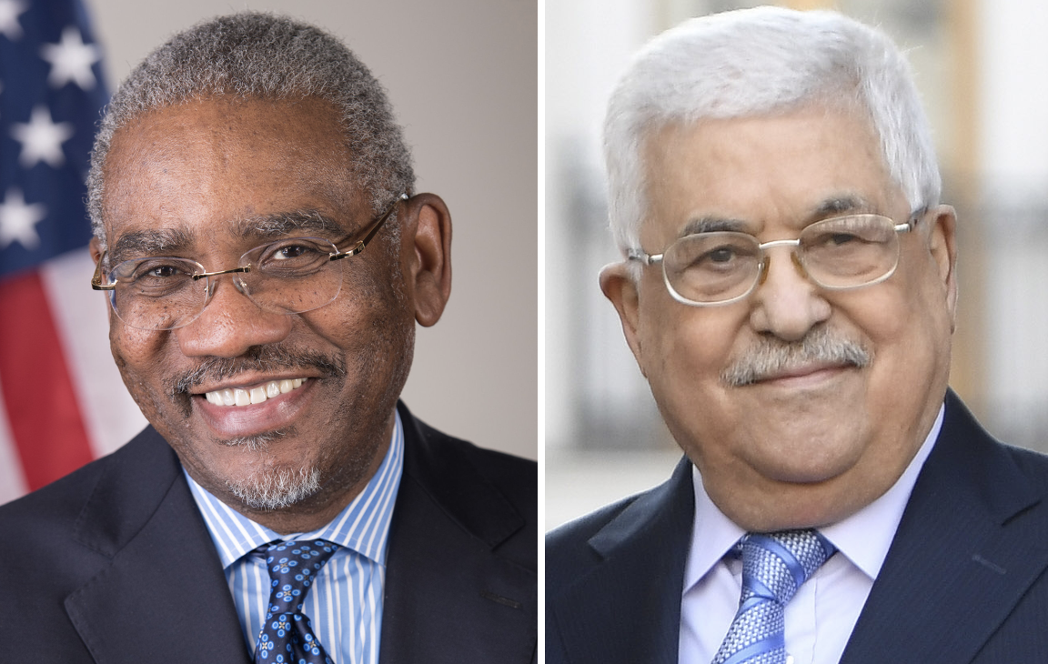 US Congressional delegation visits Palestinian president in first meeting since severing ties with DC US Congressional delegation visits Palestinian president in first meeting since severing ties with DC