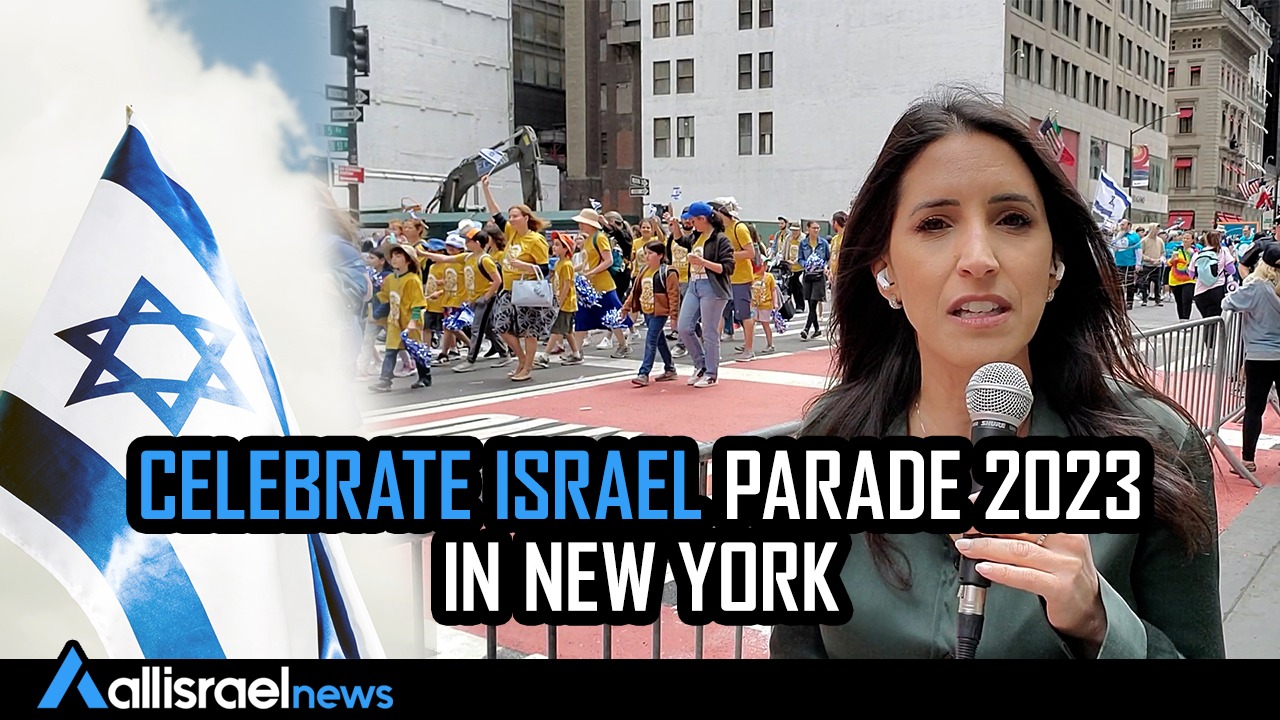 WATCH 40,000 march in NYC’s Celebrate Israel Parade to show solidarity