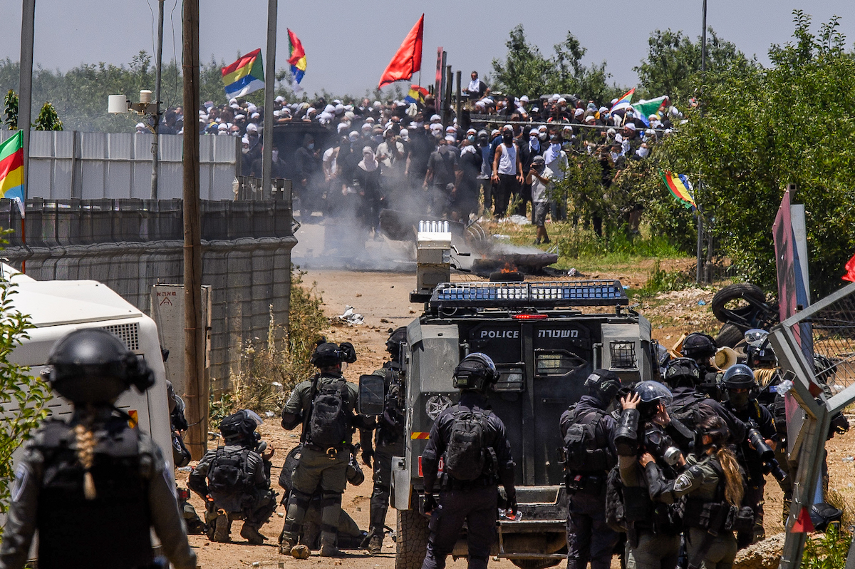 Thousands of Druze riot against Golan Heights wind farm All Israel News