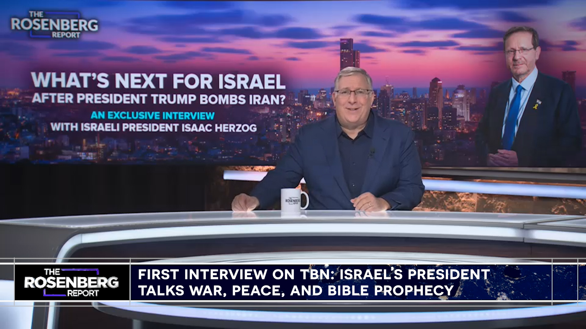 (Photo: Screenshot/TBN's The Rosenberg Report)