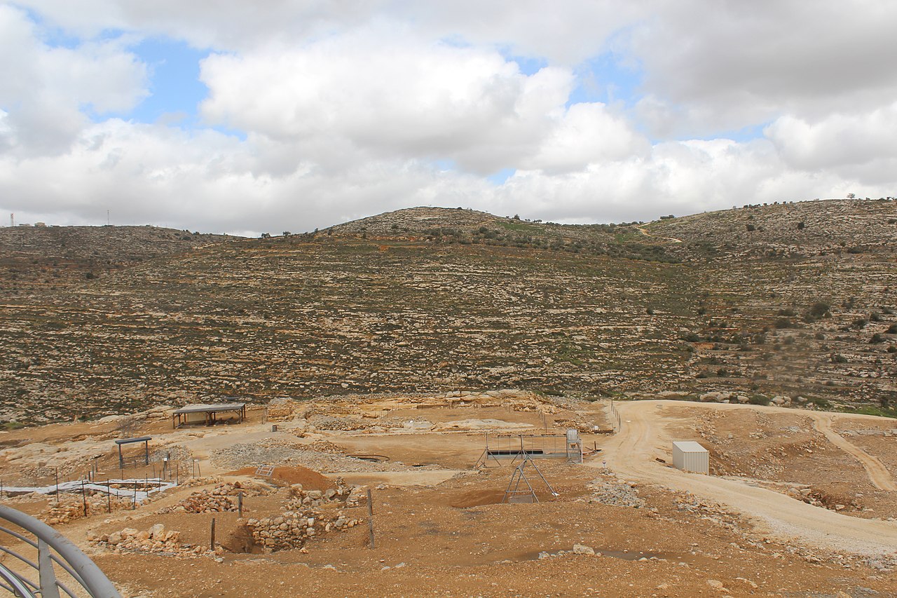 Archaeological excavations of the ancient Shiloh archaeological site in Samaria region in Benjamin district (Photo: Shutterstock)