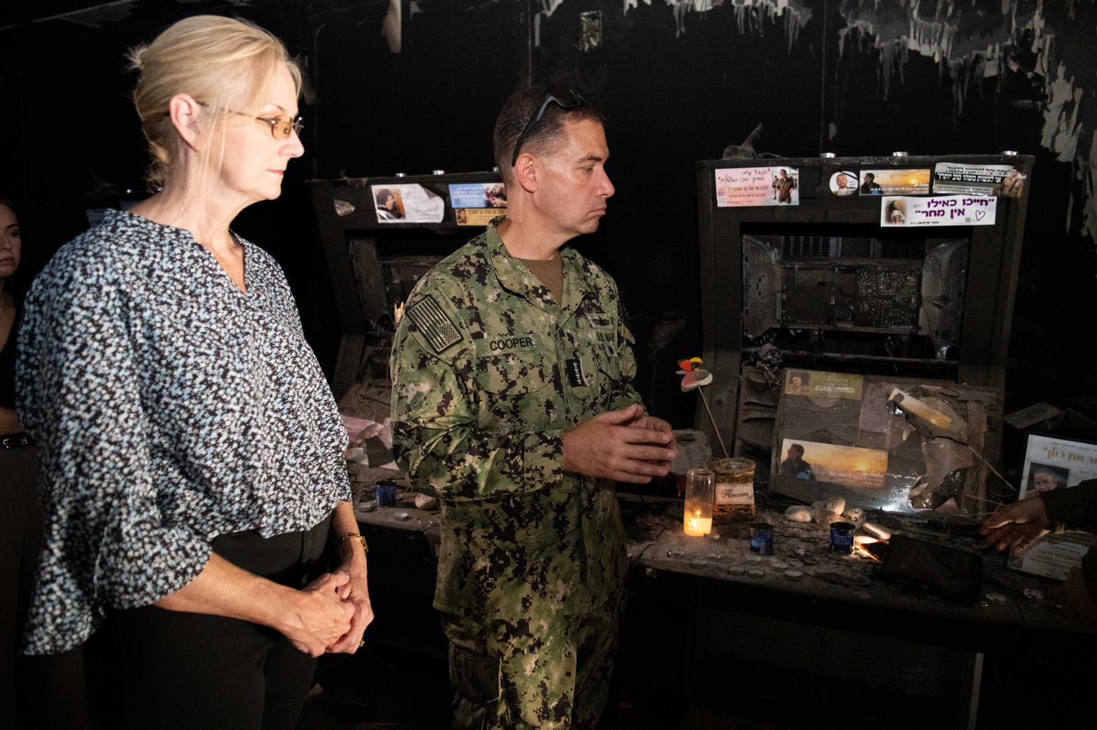 U.S. Central Command Chief Adm. Brad Cooper with IDF Chief of Staff Lt.-Gen. Eyal Zamir during his first visit in Israel, Sept. 6, 2025. (Photo: IDF)
