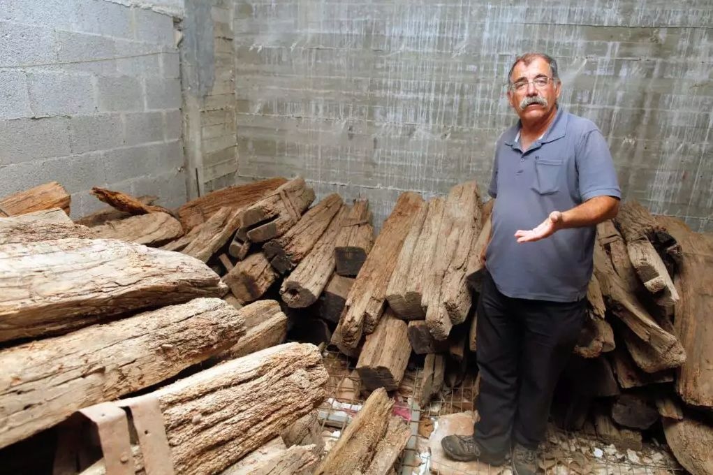 Ran Silberman on the Temple Mount in Jerusalem's Old City (Photo: ALL ISRAEL NEWS)