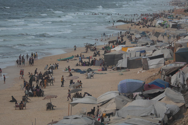 Un bateau tentant de briser le blocus maritime de la bande de Gaza, gouvernée par le Hamas. (Photo : Jamal Awad/Flash90)