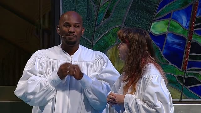 Lives are being transformed here at First Baptist Dallas! This past Sunday, we had five come forward for baptism. All five are part of ou…