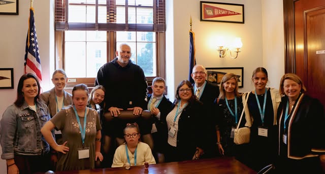 Was an honor to meet these Pennsylvanians with the National Down Syndrome Congress today.

From the IDEA Full Funding Act to the SSI Savi…