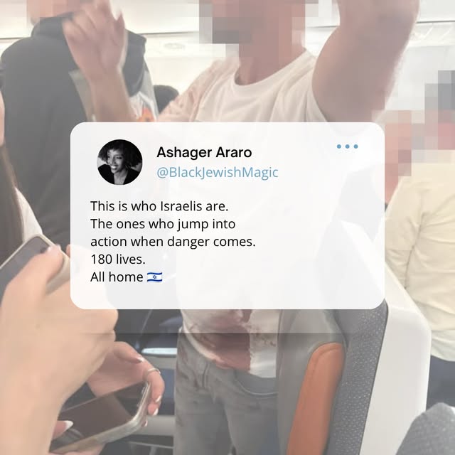 Today, on a flight from Dubai to Tel Aviv, a pilot attacked his fellow pilot and tried to bring the plane down.
He didn’t get the chance…