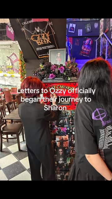 🤘🖤 ONE CHAPTER ENDS… ANOTHER ONE BEGINS. 🖤🤘

Yesterday, the Letters to Ozzy officially began their journey to Sharon. Every single le…
