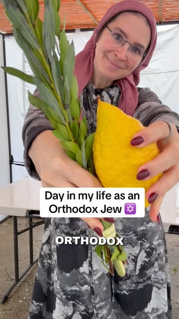 Day in my life as an Orthodox Jew. We are celebrating the holiday of Succot and all 5 of my daughters are home from school. #dayinmylife…