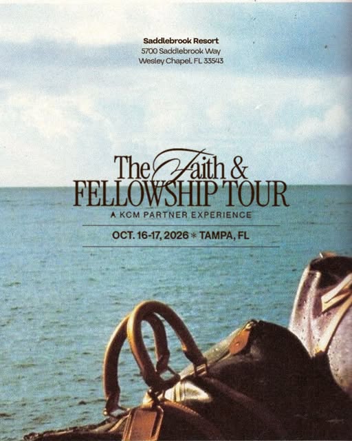 The Faith & Fellowship Tour is coming to Tampa, Florida!
Join us Oct. 16-17 for a special KCM Partner experience filled with faith, fello…
