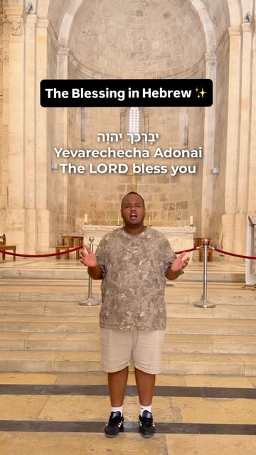 Singing the Blessing from Jerusalem to you 🙌🕊️
Tag someone and bless them 🙏