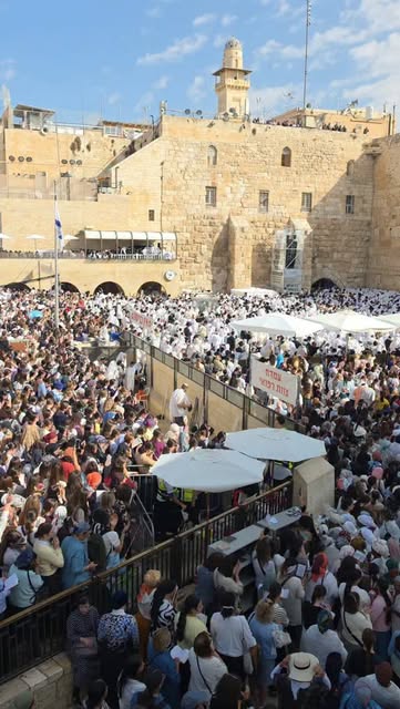 PRIESTLY BLESSING - JERUSALEM - SUKKOT 2026!