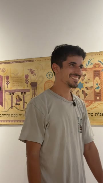 The Eternal Scroll of Israel created by @itamarmagid tells the story of October 7th and the war in Israel through a biblical lens, and brā¦