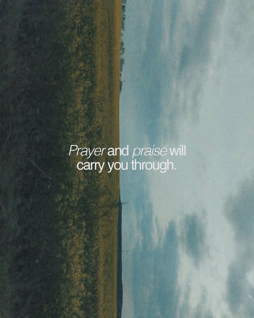 No season is too heavy for God. Prayer and praise will lift your spirit and remind you He’s never left your side.

Watch today’s message,…