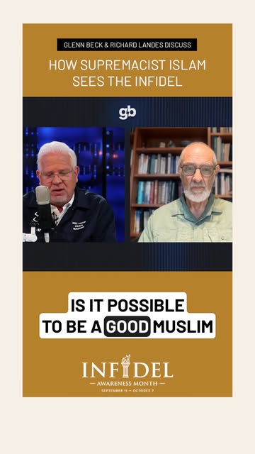 On @glennbeck, @RichardLandes1 named what most people are afraid to say out loud.

He won't guess how many Muslims are supremacists. He s…
