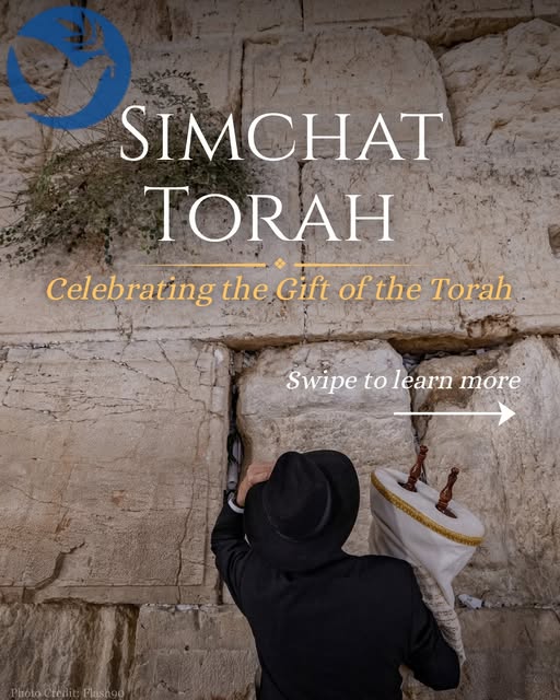 Chag Sameach! 📖✡️
Simchat Torah is a joyous celebration of God’s Word, marking the completion of the annual Torah reading cycle and the…