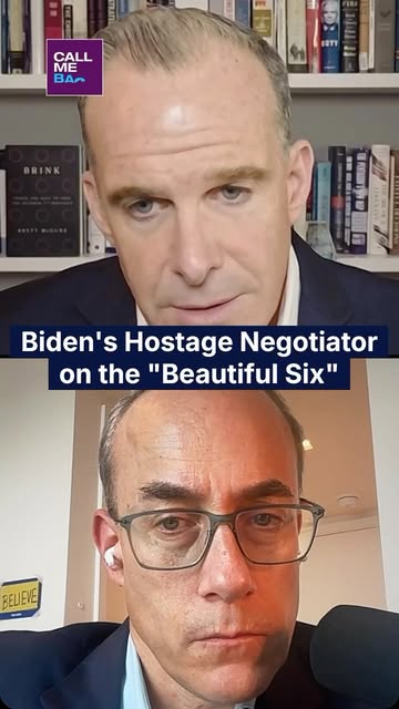 Former White House Middle East Advisor, Brett McGurk, reflects on August 31, 2024. 

BRINK: Inside the Race to Free the October 7th Hosta…