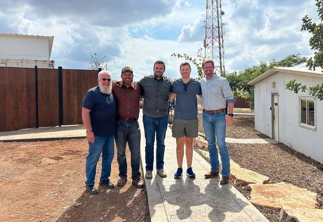 Honored to host Yair Netanyahu (son of Israel's prime minister) at our Israel Guys volunteer base!