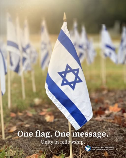 Every Flags of Fellowship is a visible declaration of unity with Israel and the Jewish people.
By planting your flag and praying for Jer…