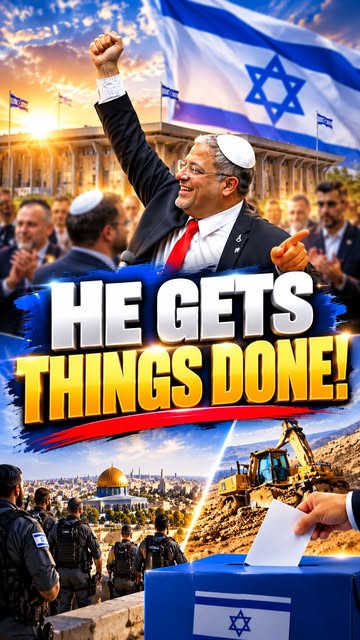 Itamar Ben Gvir gets things done!