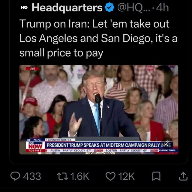 Quick question. What exactly is disqualifying? What exactly is a bridge too far? What exactly is the 25th amendment for? When exactly is…