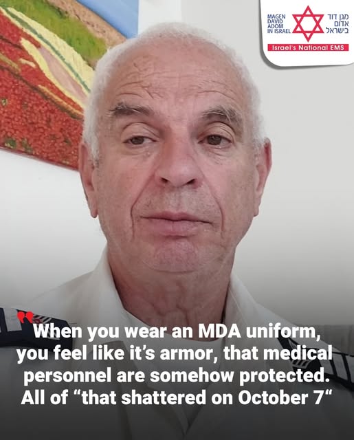 On that morning, MDA first responders living in southern communities woke up inside an active warzone, surrounded by their own families,…