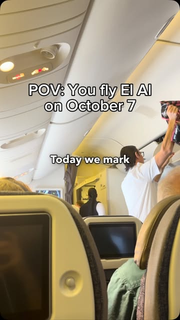 Flying @elalisrael on October 7 🇮🇱✈️