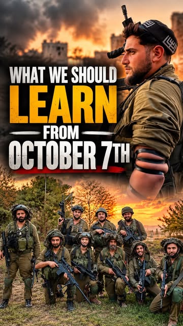 What we should learn from Oct 7 🕯️⚔️
We need space to commemorate, but we cannot forget to do the hard work of looking in the mirror an…