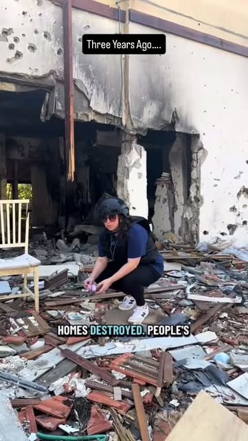 I posted this vlog on December 19, 2023, just a few months after the attack on 10/7. We ran towards Israel, to our family, to bear witnes…