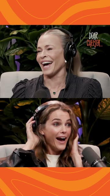 A new episode of Dear Chelsea with Keri Russell is out now!

Dear Chelsea is streaming on @netflix and @iheartpodcast.