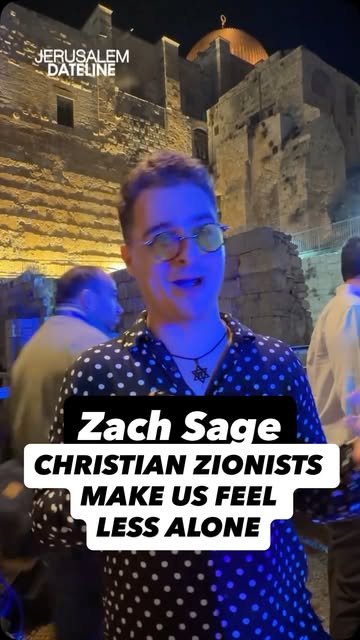 Actor Zach Sage joined 1,000 Christian pastors and leaders in Jerusalem to stand with Israel on the third anniversary of October 7th. He…