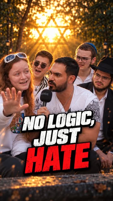 Hateful Pro-Palestinian Trolls Oct 7 Survivors

At a table with Oct 7 survivors, a woman keeps replying "Free Palestine." Next to a man h…