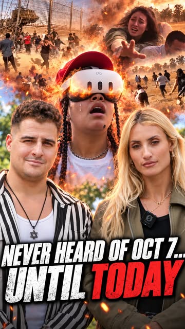 It Hurts Seeing This: She Watches The Footage In VR

In a VR headset, she watches October 7th footage from a music festival in Israel and…