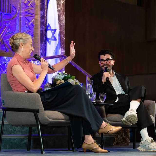 Last week, we were fortunate to host Hen Mazzig, one of the most prominent Jewish voices on social media, at a thank-you event for our Co…