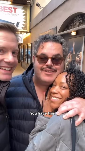 Pep talk from our buddy! 12 days!!!! #backtobroadway #bookofmormonmusical #eldermckinley #joshgad