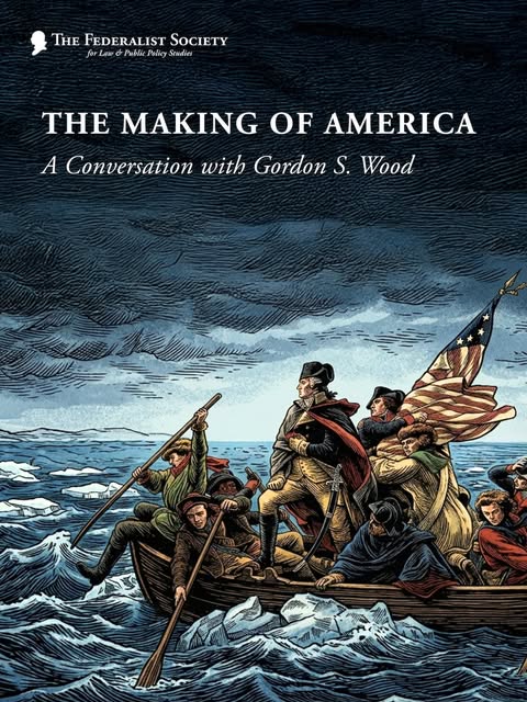 We were privileged to collaborate with Professor Wood, one of the great historians of the American founding, on several projects in celeb…
